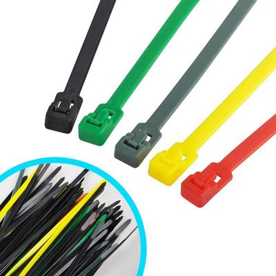 Adjustable Releasable Cable Tie Plastic Nylon Type Soft Cable Tie