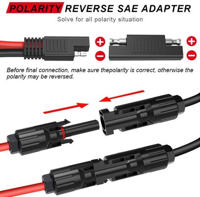 2t Female Nylon Solar Panel Connectors 1000V 1500V IP67 Protection