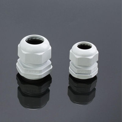 Waterproof PA Nylon Cable Gland PG9 Cable Entry Range 37mm - 44mm