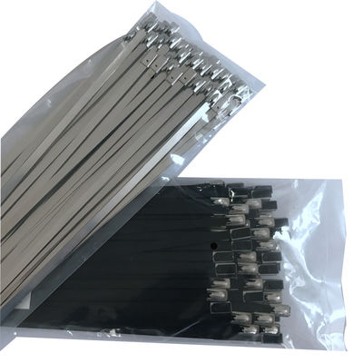 5.6x300mm Stainless Steel Zip Ties Exhaust Pipe Header PVC Coated SS Cable Ties
