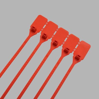 Customized Tamper Proof Plastic Seal Security Tags For Shoes And Clothing