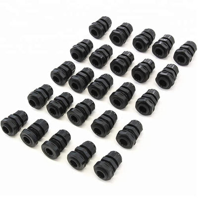 Waterproof PA Nylon Cable Gland PG9 Cable Entry Range 37mm - 44mm